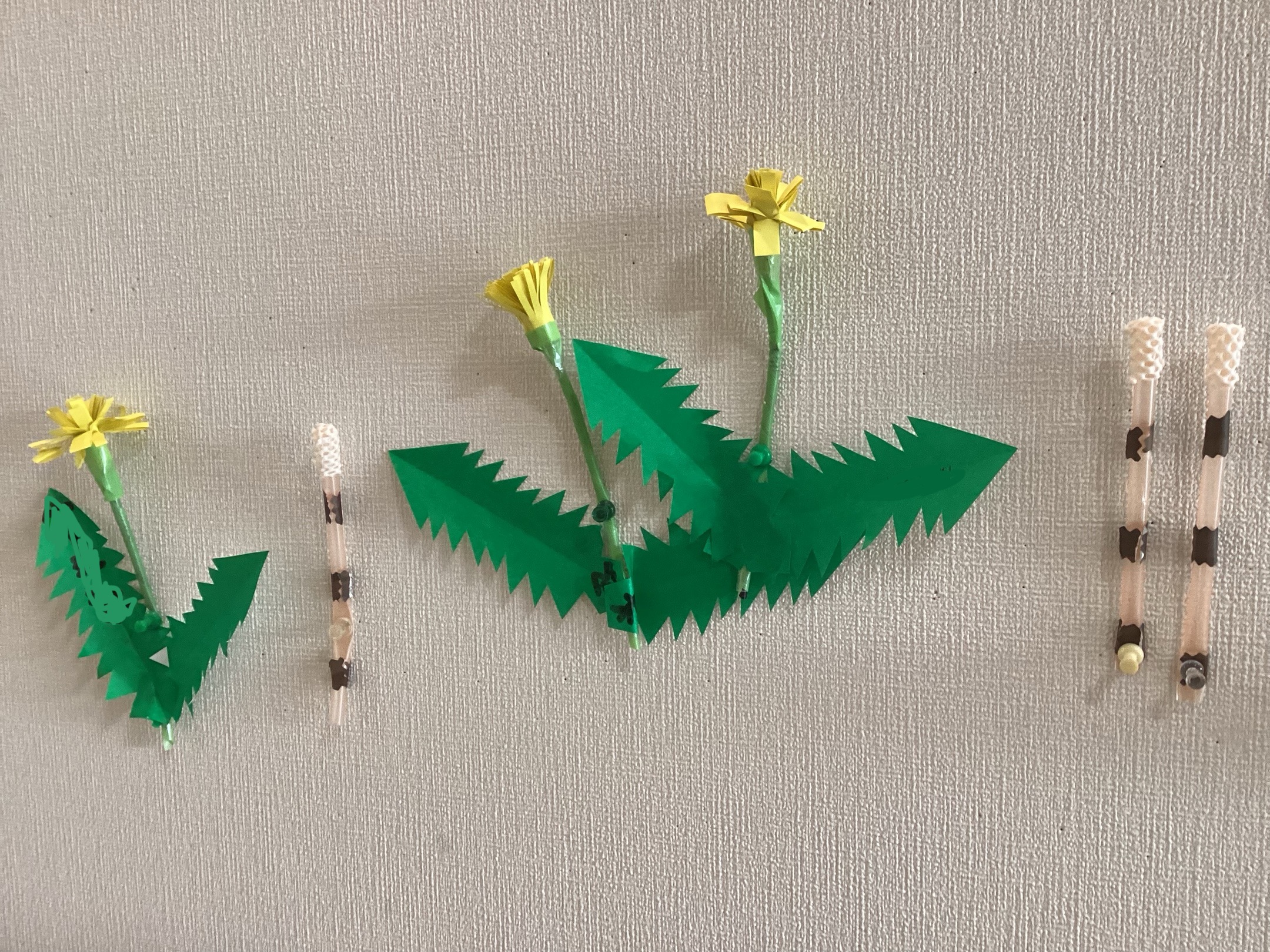 施設の中も春らしく